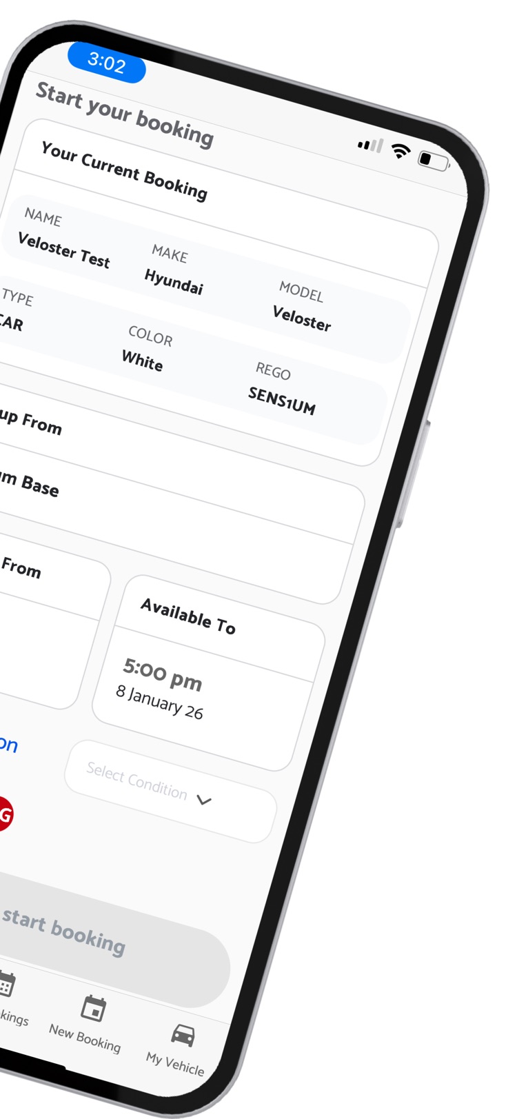 Sensium Driver Connect app screenshot 2