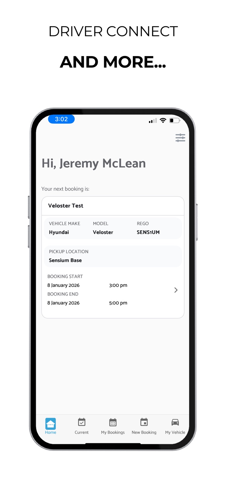 Sensium Driver Connect app screenshot 5
